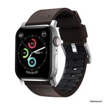 Nomad Active Strap Pro Brown,silver - Apple Watch 49mm/46mm/45mm/44mm/42mm