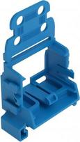 Mounting carrier for 10-conductor terminal blocks, blue 221-549/000-006 | 4066966603774