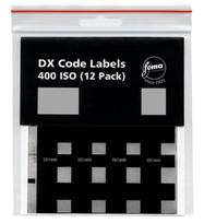 FOMA LABEL DX code, ISO 400 TYPE 135 