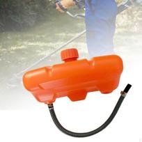 Tank Assembly Container Oil Pot for Yard Man Cutter with Oil Pipe oranžinė