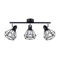 Sollux Lighting lubinis šviestuvas Artemis, juodas