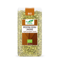 Ekologiškos šviesios moliūgų sėklos BIO PLANET, 350 g