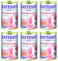 Kattovit Drink Niere/Renal chicken 6x135ml skardinė