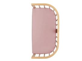 Waldin SIDEBED lovytės 7in1 medvilninė paklodė Rose