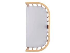 Waldin SIDEBED lovytės 7in1 medvilninė paklodė Gray