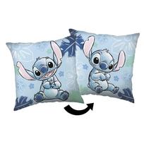 Fleece tipo vaikiška pagalvė 40x40 cm Lilo and Stitch "Blue" – Jerry Fabrics