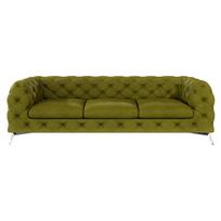 Žalios spalvos iš velveto sofa 243 cm Chelsea – Ropez