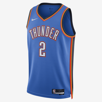 Nike Dri-FIT NBA Swingman Oklahoma City Thunder Icon Edition 2022/23 Shai Gilgeous-Alexander  - Dydis XXL (DN2016-403 Marškinėliai)