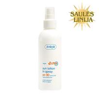 SPF 30 Purškiamas losjonas nuo saulės, atsparus vadeniui – 170 ml.