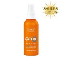 SPF 6 Purškiamas aliejus nuo saulės, atsparus vandeniui – 125 ml.