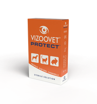 Vizoovet Protect akių lašai gyvūnams, 6 ml (10 monodozinių lašintuvų po 0.6 ml)