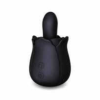 Creative Conceptions Skins Rose Buddies Bums N Roses Intimate Rotating Vibrator, Black