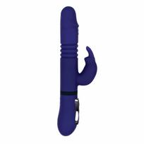 Gender X Evolved All in One Rabbit Multi-Function Vibrator Royal Blue Rechargeable