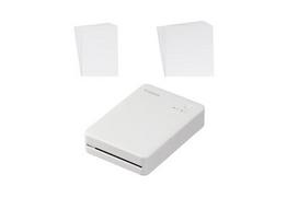 CANON SELPHY QX20 WH photo printer, dye-sublimation, 287 x 287 DPI, 2.8 x 3.3 inches (7.2x8.5cm), Wi-Fi