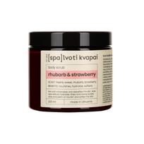 Spalvoti Kvapai Kūno šveitiklis Rhubarb & Strawberry, 200 ml