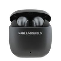Karl Lagerfeld Elongated Logo ANC/ENC TWS belaidės ausinės, juodos spalvos