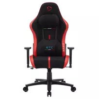 ONEX STC Alcantara L serijos žaidimų kėdė – juoda/raudona Onex