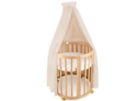 Waldin lovytės baldakimas 155cm su stovu Beige