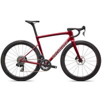 Specialized Tarmac SL8 Pro plento dviratis | SRAM Force eTap AXS | Gloss Red Sky - Chrome