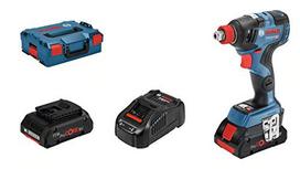 Akumuliatorinis smūginis suktuvas BOSCH PRO GDX 18V-200 C (L-BOXX, 2x ProCORE18V 4,0Ah)