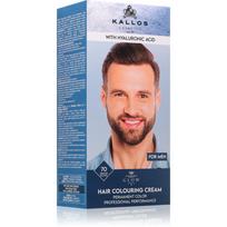 Kallos Glow Lasting Cream Colour ilgalaikiai plaukų dažai vyrams atspalvis Medium Blond 60 ml