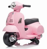 Vaikiškas elektrinis motoroleris Vespa Sun Baby 35W, rožinis