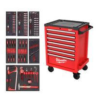 įrankių vežimėlis 131 vnt. MILWAUKEE 4932499182