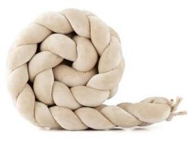 Waldin veliūrinės lovyčių grotelių apsaugos 210cm Beige