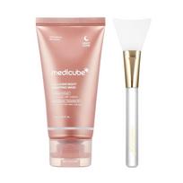 MEDICUBE Kolageno naktinė nuvaloma veido kaukė su žele šepetėliu 75ml
