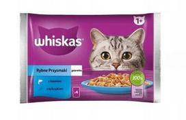 Whiskas suaugusioms katėms su lašiša ir tunu, 52x85 g