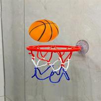 Vaikiškas sportinis mini krepšinio rinkinys, koordinuojamas riešas, kietas guminis elastingas kamuolys, metimo stalo žaidimas, žaislas orange