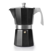 Espresso kavos virimo aparatas Evva juodas, 9 puodeliams