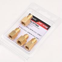 4 dalių R134A šaltnešio adapterių rinkinys