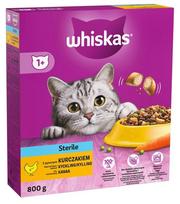 Whiskas Sterile sterilizuotoms katėms su vištiena, 5x800g