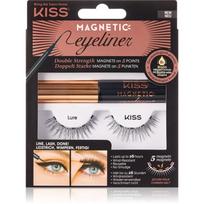 KISS Magnetic Eyeliner & Eyelash Kit magnetinės blakstienos 01 Lure 1 pora