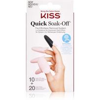 KISS Quick Soak-Off Remover Caps rinkinys nagams 30 vnt.