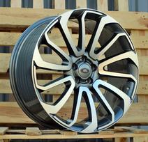 Ratlankis RACINGLINE BY959 R22x9.5 5x120 ET 45 CB 72.6 (Grey Polished)