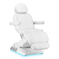 Elektrinė kosmetologinė kėdė su pėdų valdymu SILLON Luxury – 3 varikliai, balta
