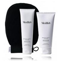 Medik8 Smooth Body Exfoliating rinkinys kūnui (150 ml. šveitiklis + 200 ml. losjonas + 1 vnt. šveitimo pirštinė) - 1 vnt.