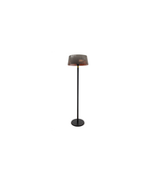TunaBone Electric Standing Patio Heater, Double clear halogen heating lamps | TB1821SH-01 | Patio heater | 2100 W | Black