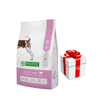 NATURES PROTECTION Junior Lamb 2kg + Staigmena Šunui
