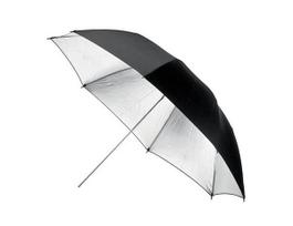 Fomei sidabrinės spalvos skėtis 85 cm