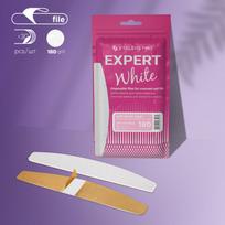 Staleks EXPERT 40 180 grit HALFMOON  (30 pcs) on a soft foam layer