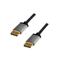 Logilink DisplayPort cable, 4K/60 Hz,DP/M do DP/M,alu, 2m