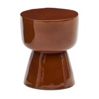 Apvalios formos sodo šoninis staliukas iš keramikos ø 36 cm Mesquida – Kave Home