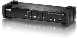 ATEN CS1924-AT-G ATEN CS1924 4 prievadų USB 3.0 4K DisplayPort KVMP jungiklis