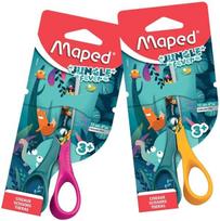 Žirklės vaikams blisteryje MAPED Jungle Fever Vivo, 12 cm
