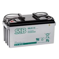 Akumuliatorius (AGM) SSB SBL (65Ah, 12V, F13 M6, VRLA)