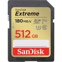 SanDisk atm. korta SD 512GB Extreme Pro 180MB/s V30
