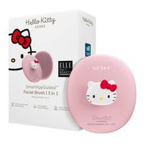 Veido valymo šepetėlis 3in1 with handle Geske with APP Hello Kitty rožinės spalvos